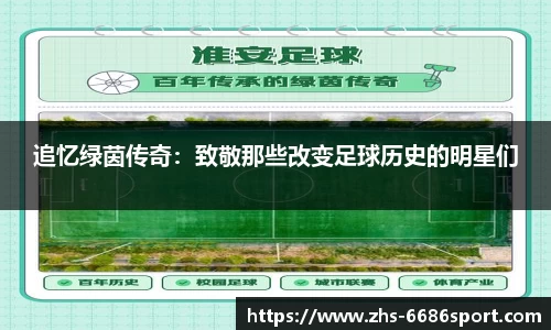 追忆绿茵传奇：致敬那些改变足球历史的明星们